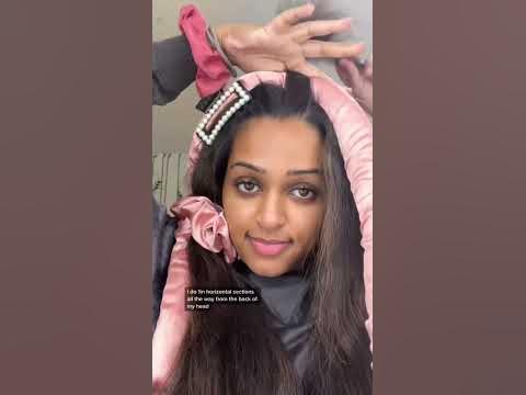  Heatless curls tutorial (in-depth) - YouTube