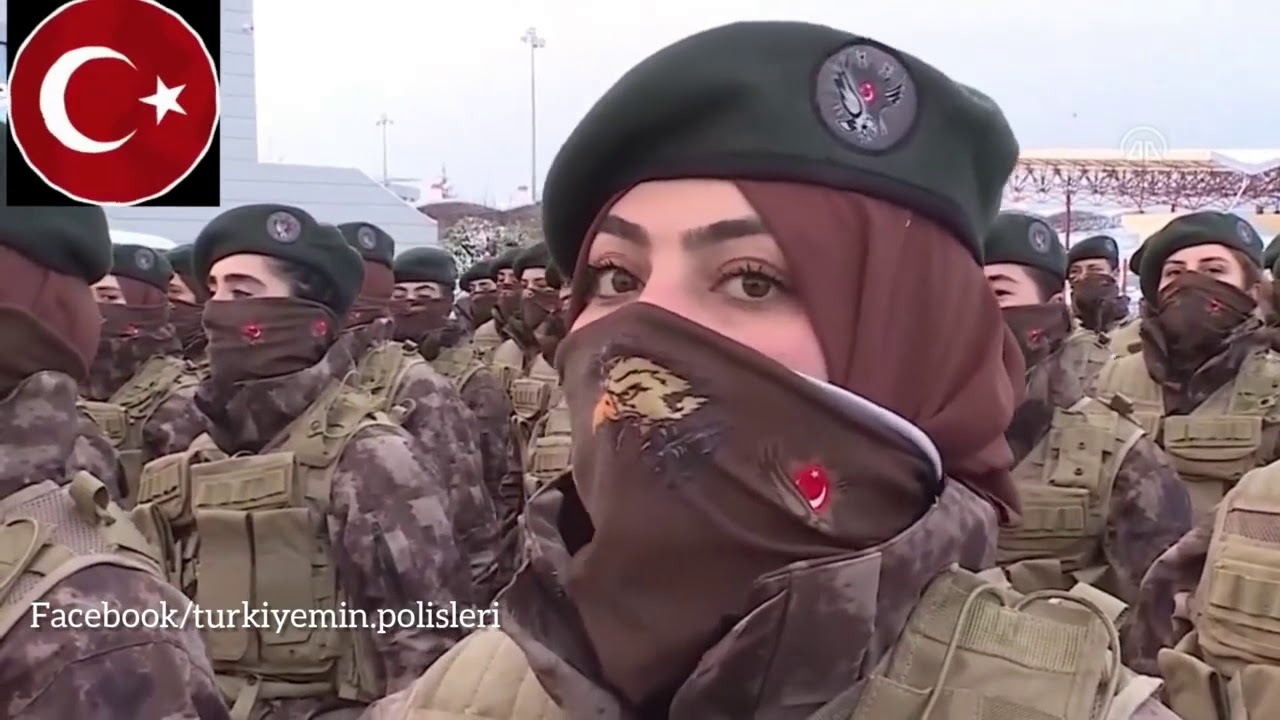 25.Dönem Kadın Polis Özel Harekat Mezuniyet Töreni