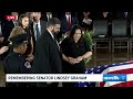Lindsey Graham tribute: family, Vance and Schumer pay respects