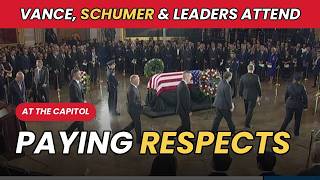 Lindsey Graham tribute: family, Vance and Schumer pay respects
