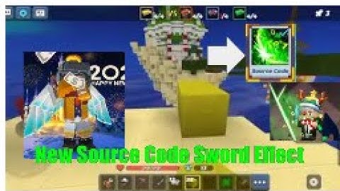 💪💯I Got Free Source Code Sword Effect On BMGO Bedwars 🛏️And New Map In BedWars!!
