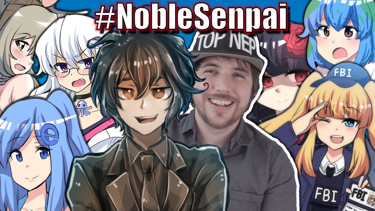 QUESTIONING THE MAN WHO MADE EVERYTHING AN ANIME GIRL - #NobleSenpai w/  Merryweatherey - YouTube