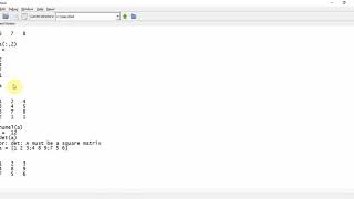 GNU Octave Tutorial 6: Operating on matrix