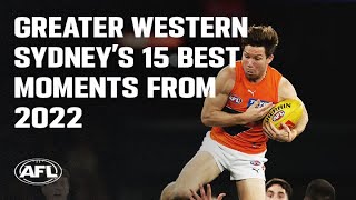 GWS' 15 best moments from 2022 | AFL