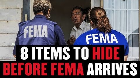 8 Items FEMA Will Confiscate in an Emergency