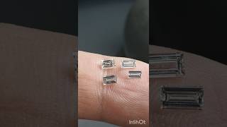 4.5 mm Diamond Baguette | F Color VVS1 | Step-Cut Precision ✨