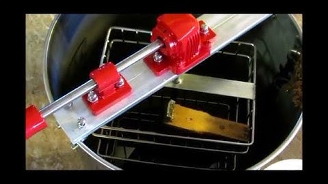 Best Choice Products 2 Frame Stainless Steel Honey Extractor