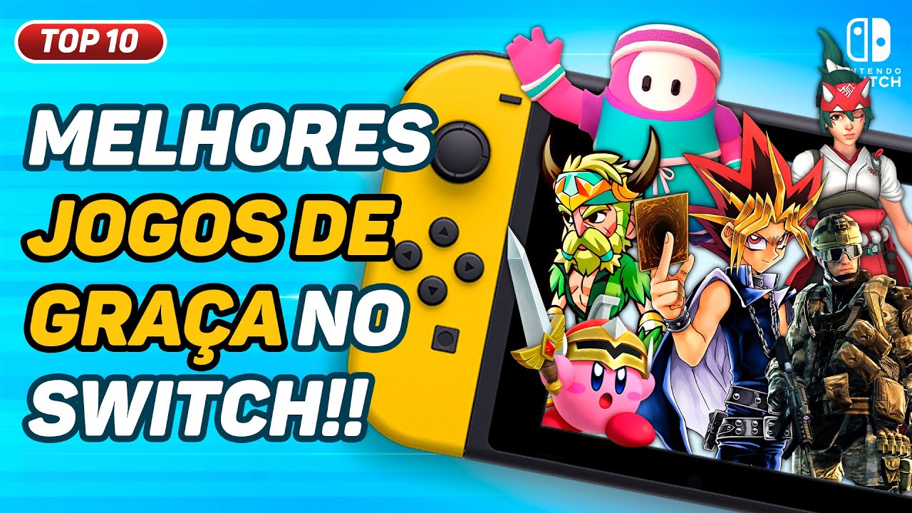 Lista traz os melhores jogos de graça para o Nintendo Switch