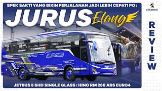 Powerful Specs That Make Travel Faster! The Latest Fleet from PO JURUS ELANG: Jetbus 5 SHD
