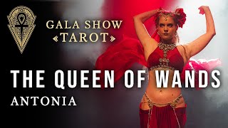 Fiery Tribal Fusion Belly Dance queen Of Wands  Antonia  Tarot Gala Show 2024