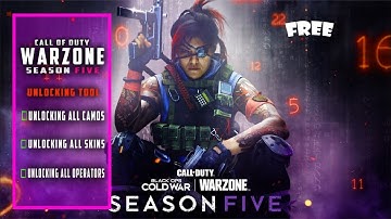 COD WARZONE UNLOCK TOOL | FREE UNLOCKER FOR OPERATORS, CAMOS WEAPONS AND OTHERS WORKINGS 2021