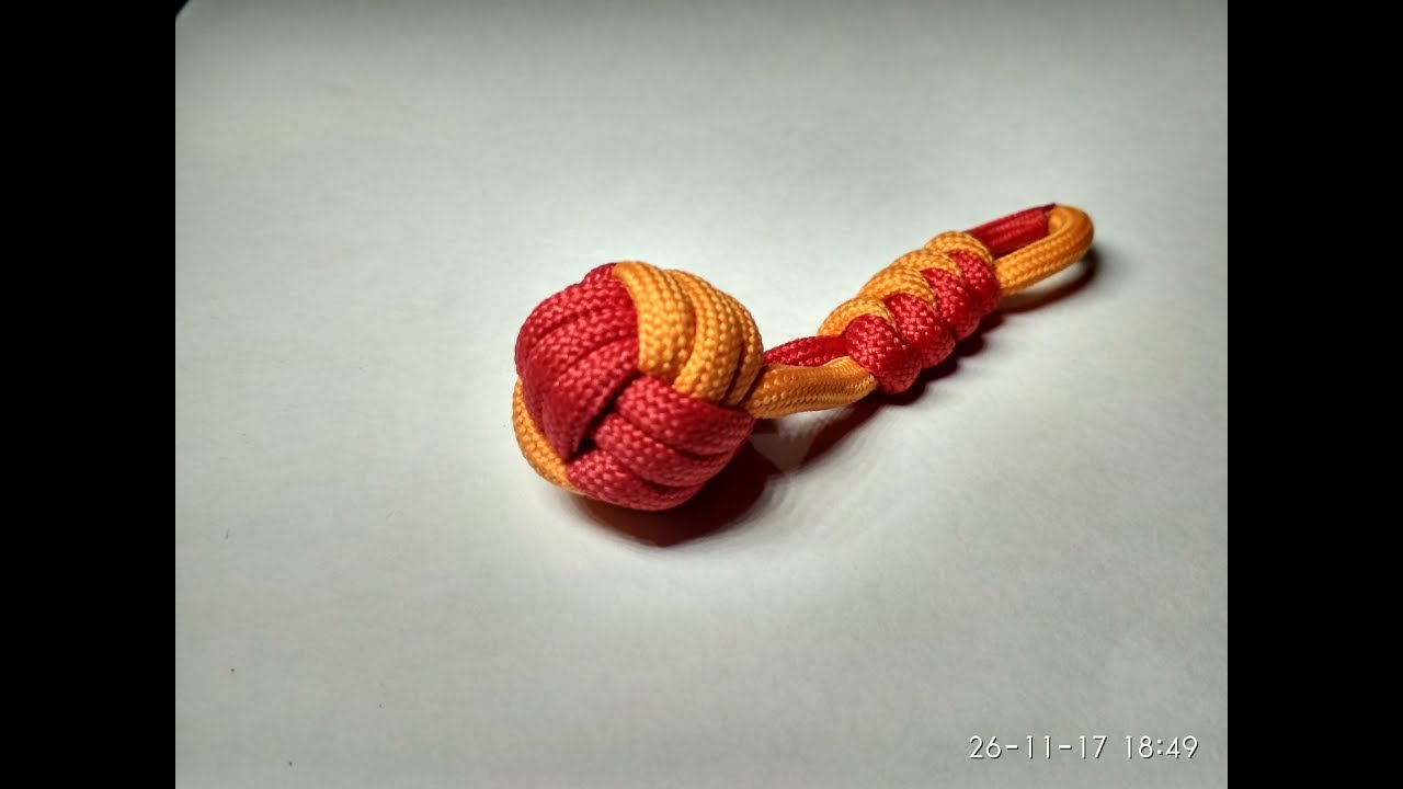 How to make paracord keychain YouTube