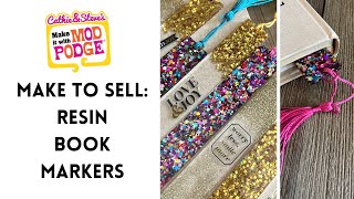 Make to Sell: Resin Bookmarks