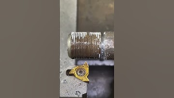 CNC lathe processing #carbide #cnc #cuttingtools #cnctools #cncmachining