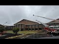 McCormick High catches fire due to possible lightning strike