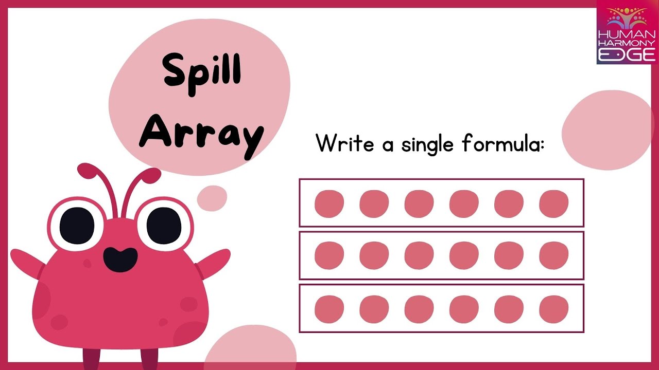 Spilled Array How to use Spill Array in Excel - YouTube