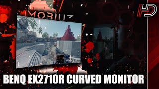 BENQ 27in 165Hz CURVED GAMING MONITOR REVIEW! (EX2710R VA PANEL)