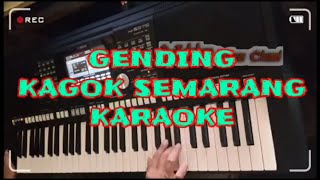 LADRANG KAGOK SEMARANG - KARAOKE - SAMPLING PSR 975