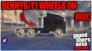 (Still WORKING) *SOLO* HOW TO GET F1/BENNY'S WHEELS ON MOC IN GTA 5 ONLINE EASY (PS4/XBOX/PC)