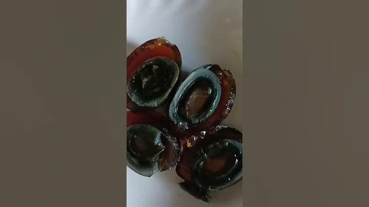 yummy century egg, who wanna try? #shorts #viral #asmr #centuryegg
