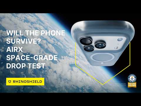 RHINOSHIELD AirX Sets GUINNESS WORLD RECORDS™ Title in Record-Breaking Near-Space Drop Challenge RHINOSHIELD AirX Sets GUINNESS WORLD RECORDS™ Title in Record-Breaking Near-Space Drop Challenge