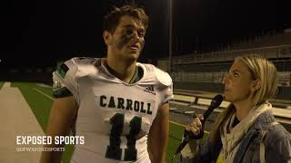 Texas A&M Commit Blake Smith from Southlake Carroll Football | Interviews with Abby Kowal