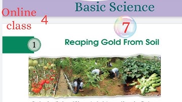 Reaping Gold from Soil/Online class 4/ Basic Science -class 7