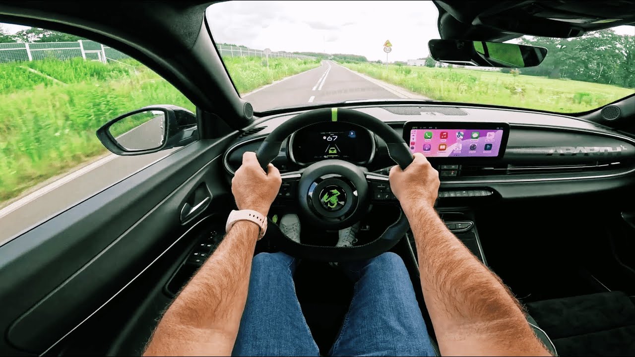 2025 Abarth 600e (280 HP) | POV Test Drive