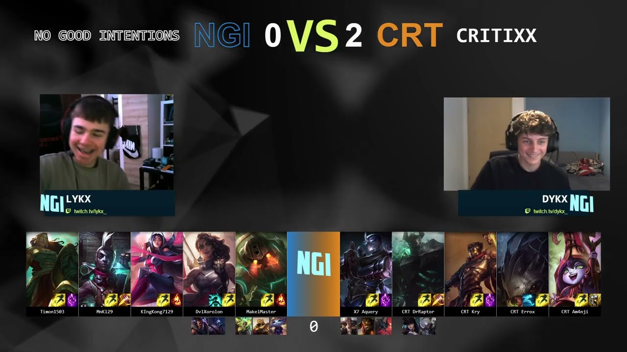 NGI PrimeLeague Scrims