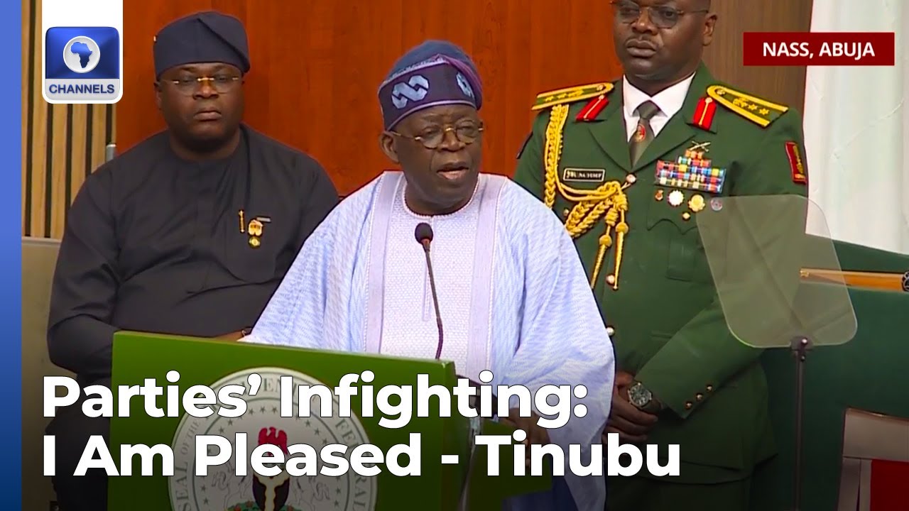 It's My Pleasure To Witness Opposition In Disarray - Tinubu