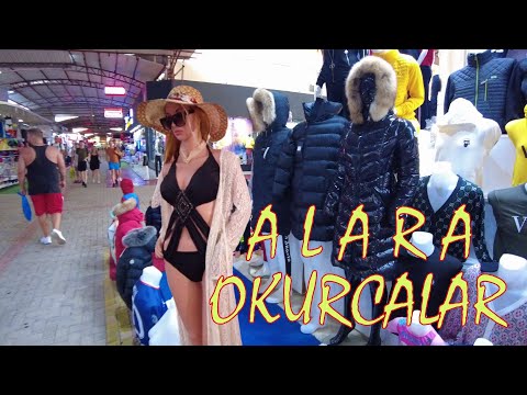 ALANYA OKURCALAR. ALARA GRAND BASAR. SHOPPING  TURKEY  #alanya #turkey #alara #okurcalar