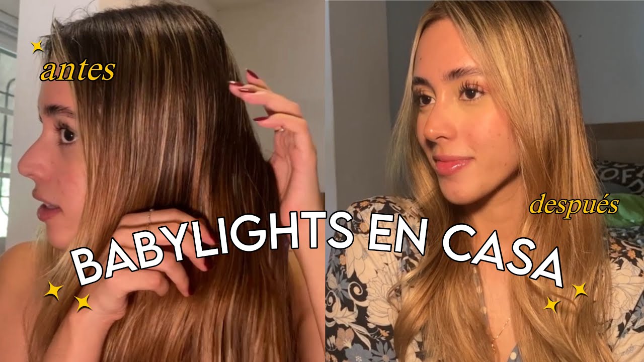 como hacer BABYLIGHTS en casa (creo)