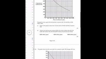 Mastering half life - radioactivity