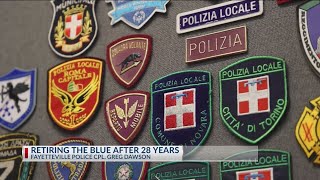 "The greatest gift": Fayetteville Police Corporal retires after 28-year-long career