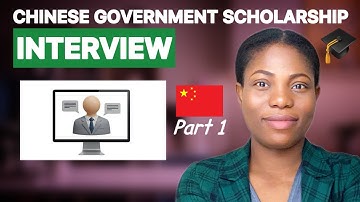 CSC Scholarship Interview Questions (Part 1): 8 Real Questions You Must Prepare For!