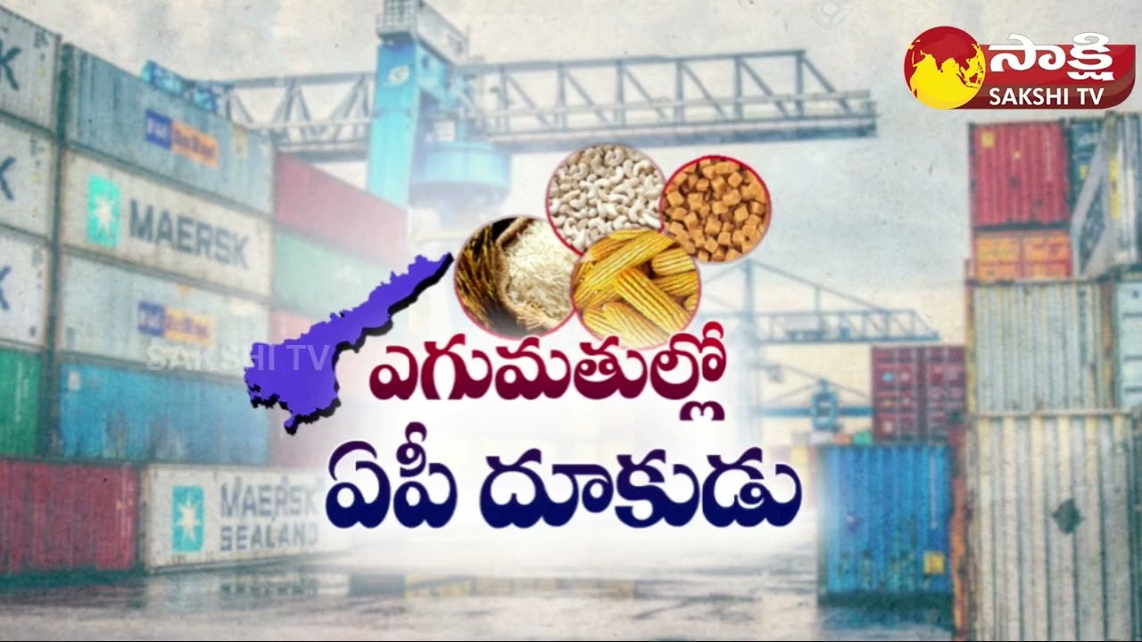 Huge Exports From Andhrapradesh to Other Countries | Imports and Exports From AP 