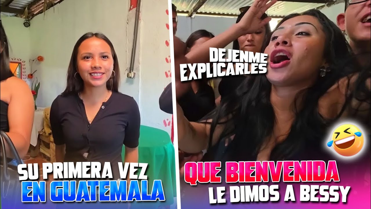 Primera vez que Esmeralda visita Guatemala. Le dimos una gran parranda a Bessy por irresponsable