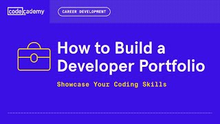 Showcase Your Coding Skills - Build a Developer Portfolio