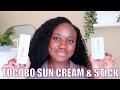 TOCOBO BIO WATERY SUN CREAM &amp; COTTON SOFT SUN STICK | KOREAN SUNSCREEN REVIEW