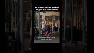 He Helped a Stranger Lift the Right Way 🥹❤️