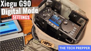 Xiegu G90 Digital Settings  Manpack Series