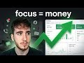 i tried “focus”, and made way more money
