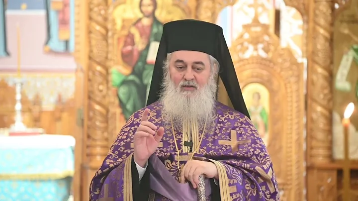 Arhim. Dumitru Cobzaru - Inmormantarea credinciosului Viorel Constanda, Manastirea Floresti, Cluj