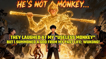 They Laughed at My "USELESS Monkey," but I Summoned a GOD from My Past Life: WUKONG!