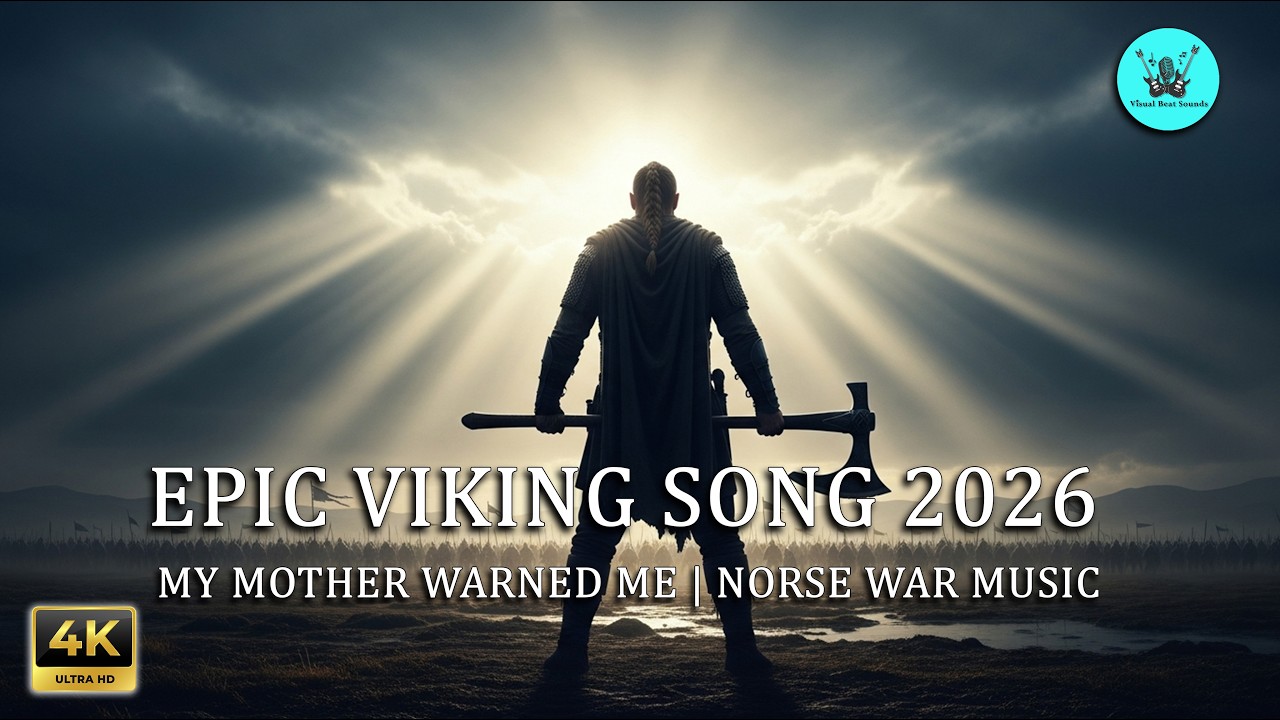 Viking War Song – My Mother Warned Me to night | Epic Norse Battle Music | 4K #vikings  #valhalla