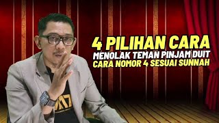 CARA MENOLAK TEMAN PINJAM UANG - TANYA SARWANDI