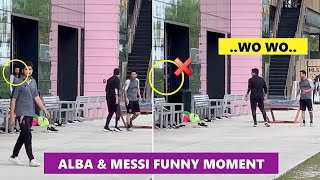 👀Jordi Alba Refuses To Train With Messi!
