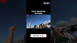 Kite Flying Gone Wrong! Man Accidentally Lifts Off With Giant Kite | Shocking #shortsfeed #shocking