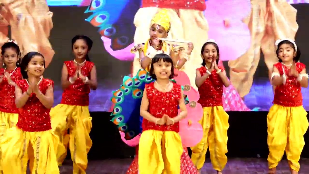 Annual function 2025-26 ,*Krishna Anubhuti - Sr kg students 