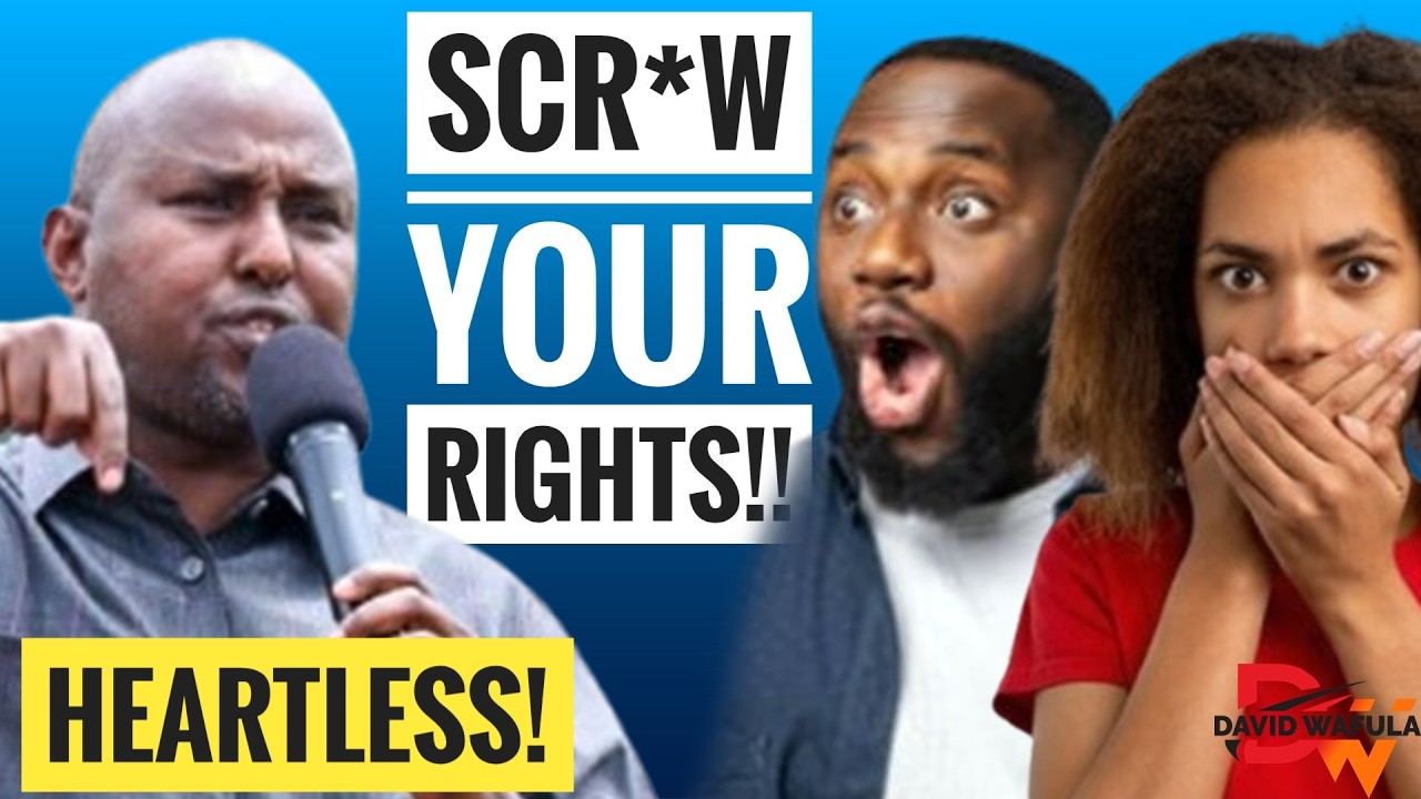 JUNET TAKES A P*SS ON THE HEADS OF ODM SUPPORTERS!